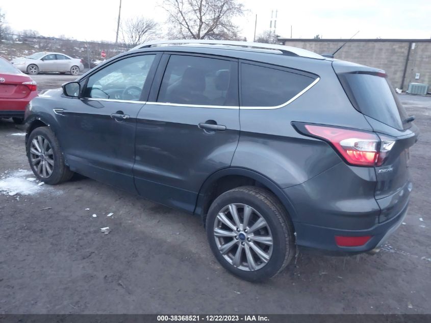 2017 FORD ESCAPE TITANIUM - 1FMCU9J96HUB71368