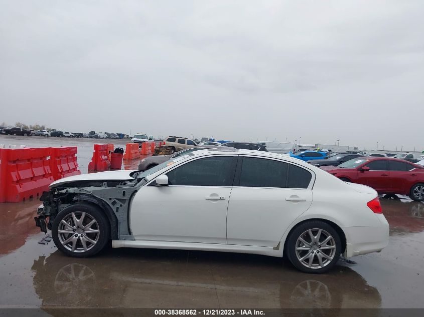 2013 INFINITI G37 JOURNEY JN1CV6AP1DM712483