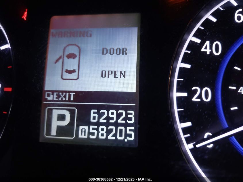 2013 INFINITI G37 JOURNEY JN1CV6AP1DM712483