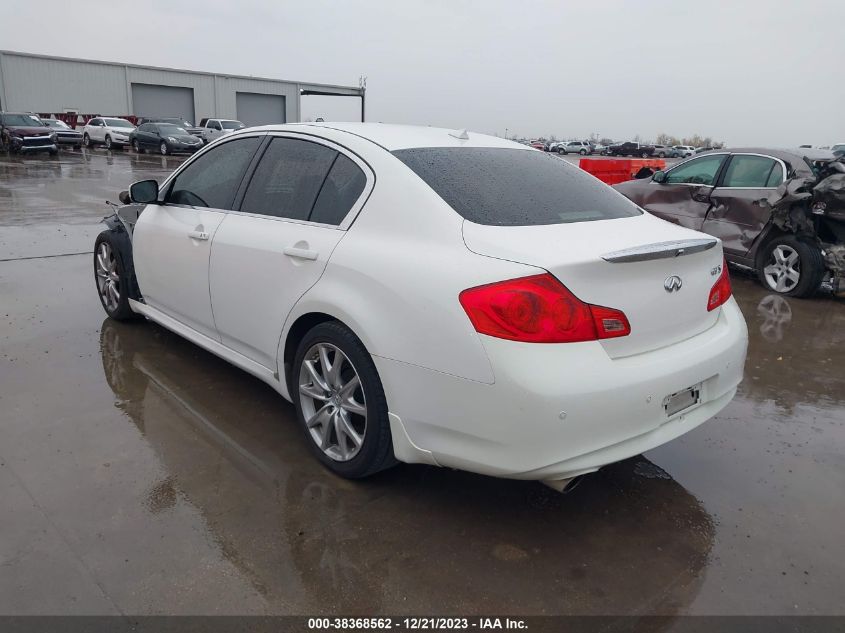 2013 INFINITI G37 JOURNEY JN1CV6AP1DM712483