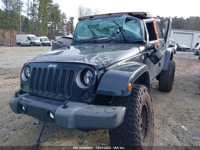 2017 JEEP WRANGLER UNLIMITED SAHARA 4X4 - 1C4BJWEG5HL601154
