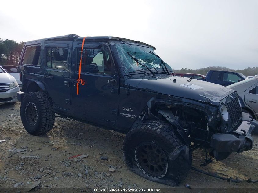 2017 JEEP WRANGLER UNLIMITED SAHARA 4X4 - 1C4BJWEG5HL601154