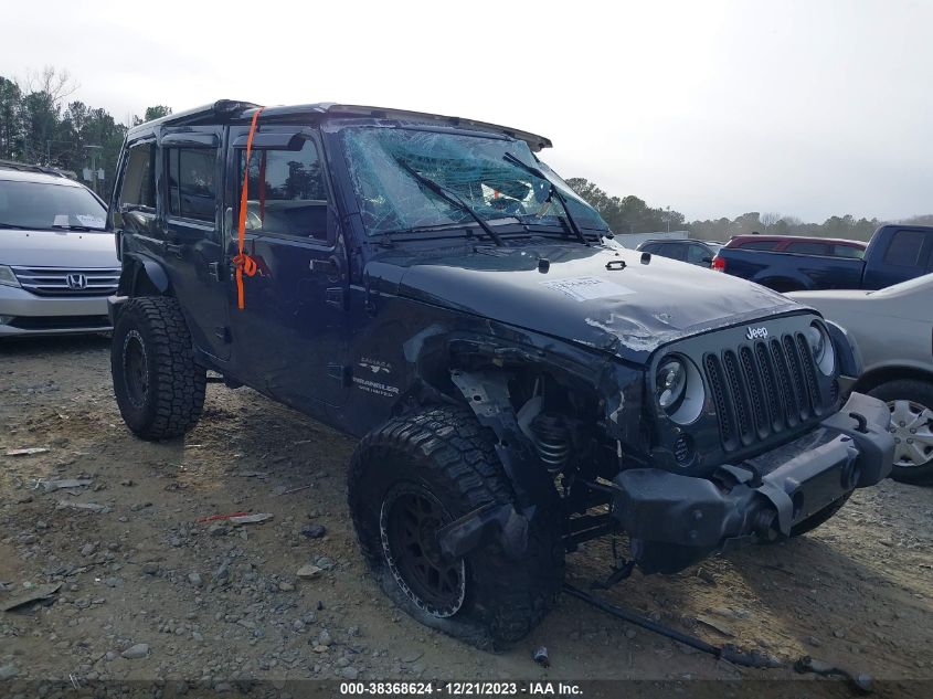 2017 JEEP WRANGLER UNLIMITED SAHARA 4X4 - 1C4BJWEG5HL601154