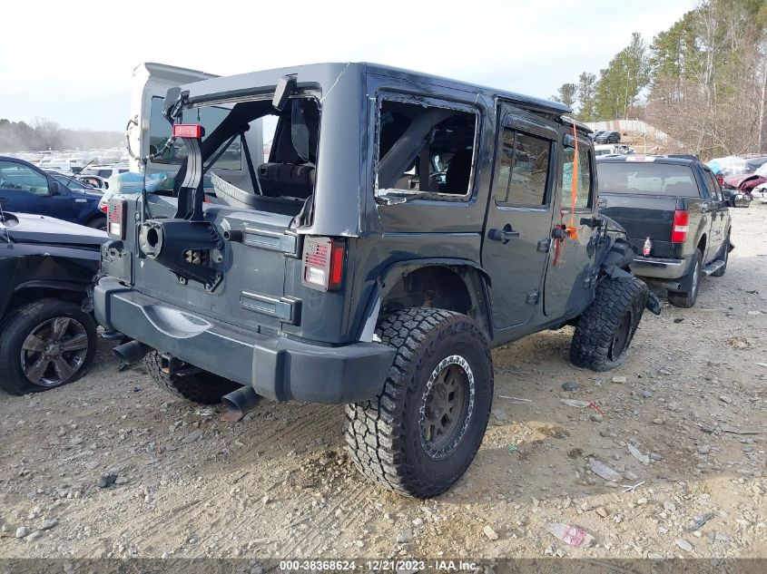 2017 JEEP WRANGLER UNLIMITED SAHARA 4X4 - 1C4BJWEG5HL601154