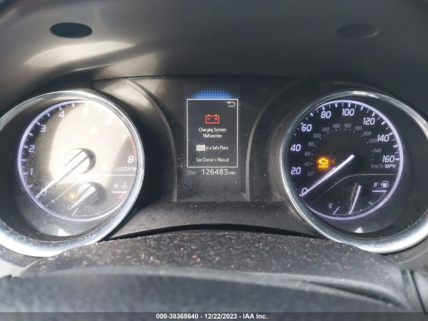 2019 TOYOTA CAMRY L/LE/XLE/SE/XSE - 4T1B11HK8KU737102