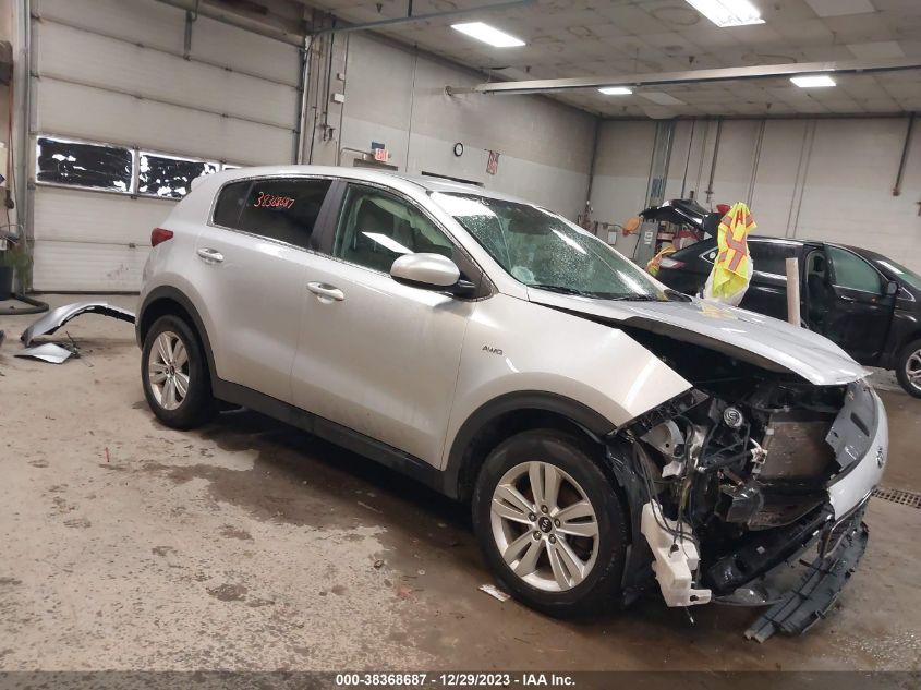 2017 KIA SPORTAGE LX - KNDPMCAC2H7297787