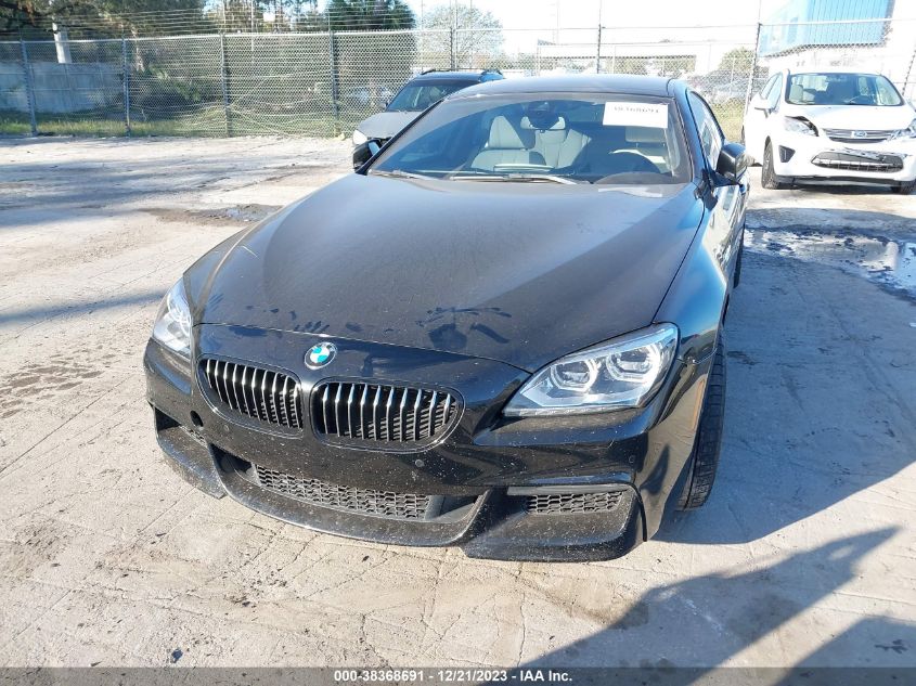 2015 BMW 650 I GRAN COUPE - WBA6B2C5XFGB99443
