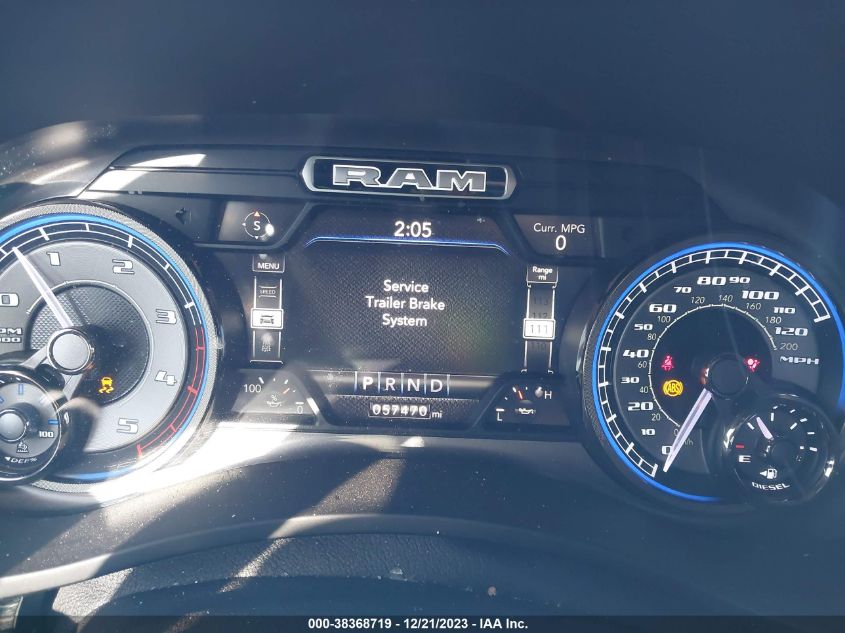 2021 RAM 2500 LIMITED - 3C6UR5TL7MG598784