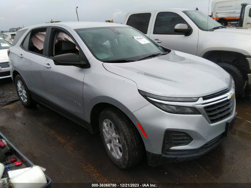 2022 CHEVROLET EQUINOX FWD LS - 3GNAXHEV5NS117941