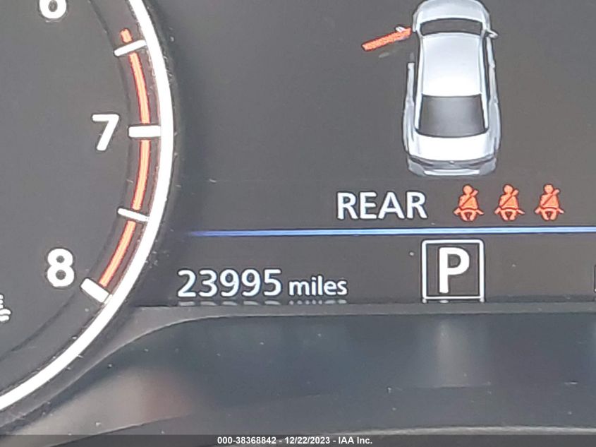 2023 NISSAN ALTIMA SV - 1N4BL4DV1PN321660