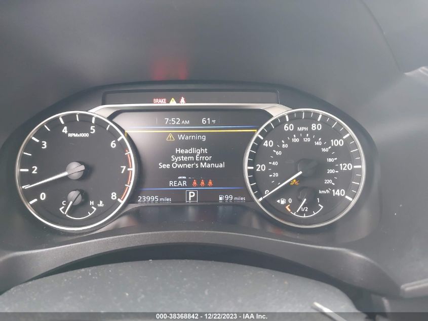 2023 NISSAN ALTIMA SV - 1N4BL4DV1PN321660