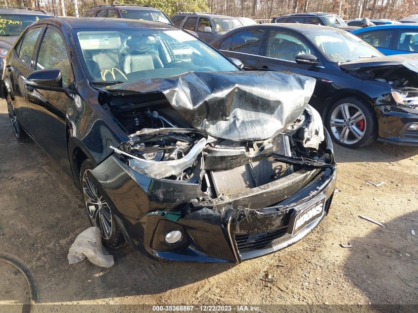 2015 TOYOTA COROLLA L/LE/LE PLS/PRM/S/S PLS - 2T1BURHE0FT454703