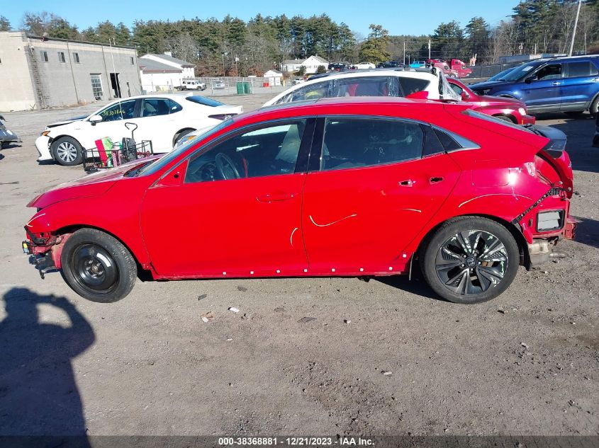 2018 HONDA CIVIC EXL - SHHFK7H72JU429382