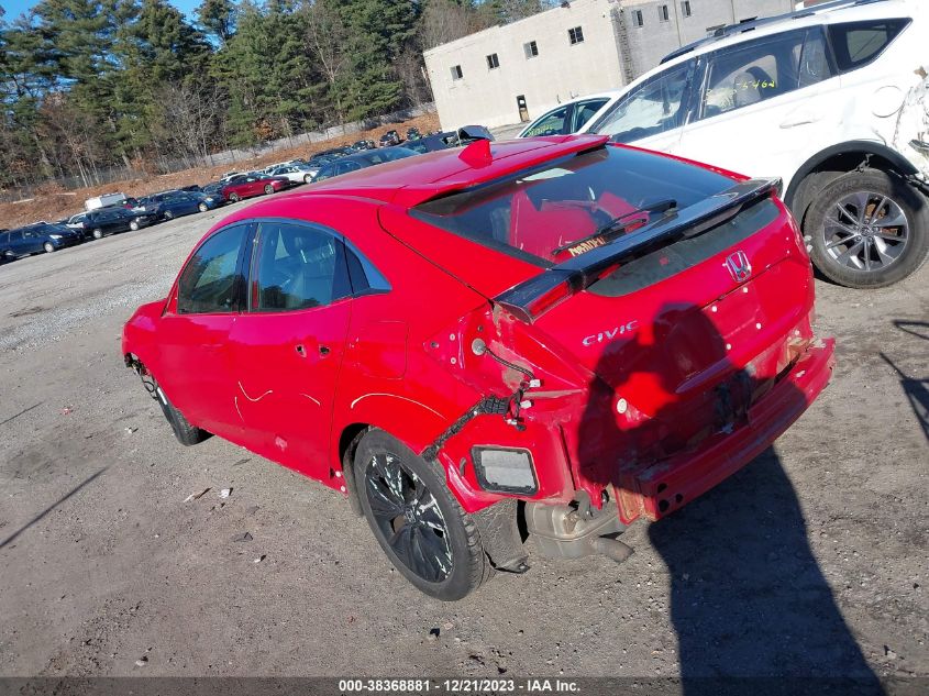 2018 HONDA CIVIC EXL - SHHFK7H72JU429382