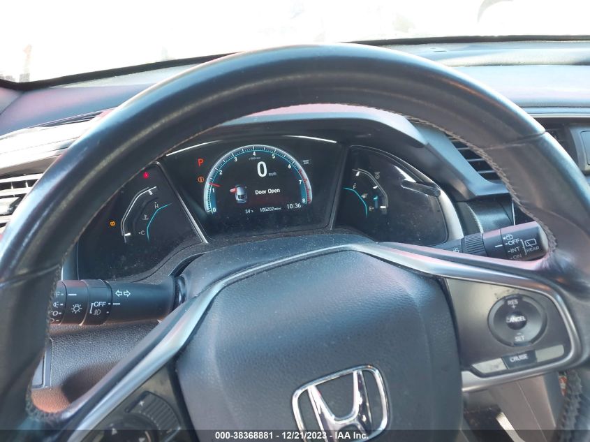 2018 HONDA CIVIC EXL - SHHFK7H72JU429382