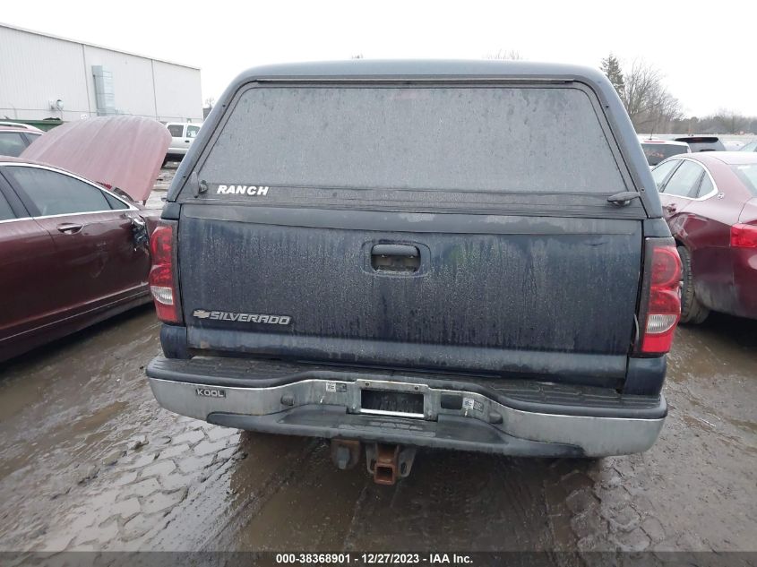 1GCEK19B06Z175413 | 2006 CHEVROLET SILVERADO 1500