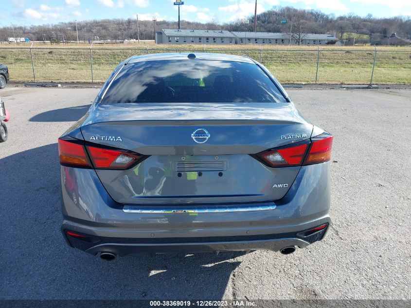 2019 NISSAN ALTIMA PLATINUM - 1N4BL4FW9KC197289