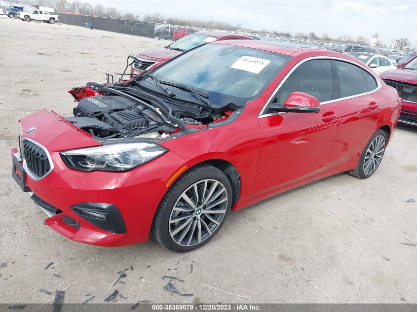 2021 BMW 228I GRAN COUPE XDRIVE WBA73AK04M7H09228