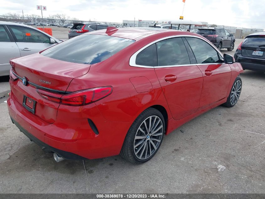 2021 BMW 228I GRAN COUPE XDRIVE WBA73AK04M7H09228
