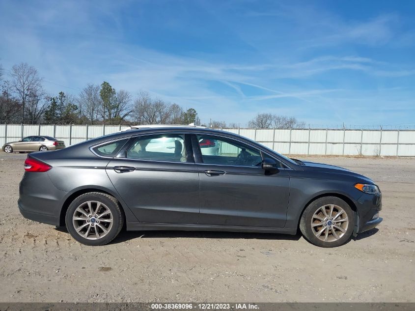 2017 FORD FUSION SE - 3FA6P0HD0HR334513