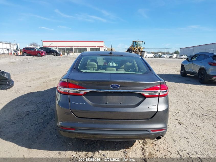 2017 FORD FUSION SE - 3FA6P0HD0HR334513