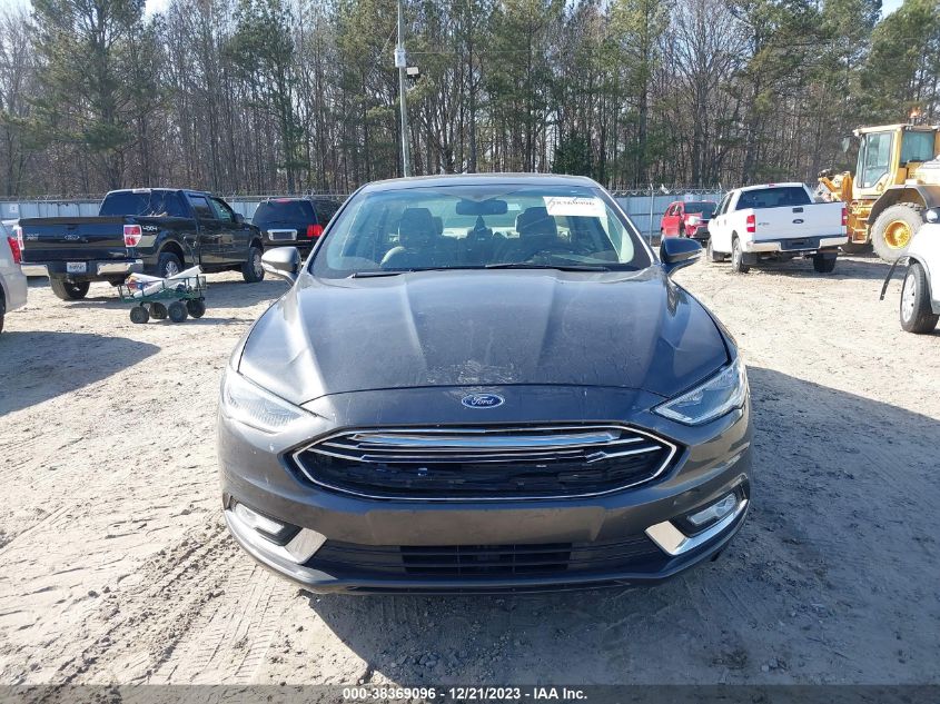 2017 FORD FUSION SE - 3FA6P0HD0HR334513