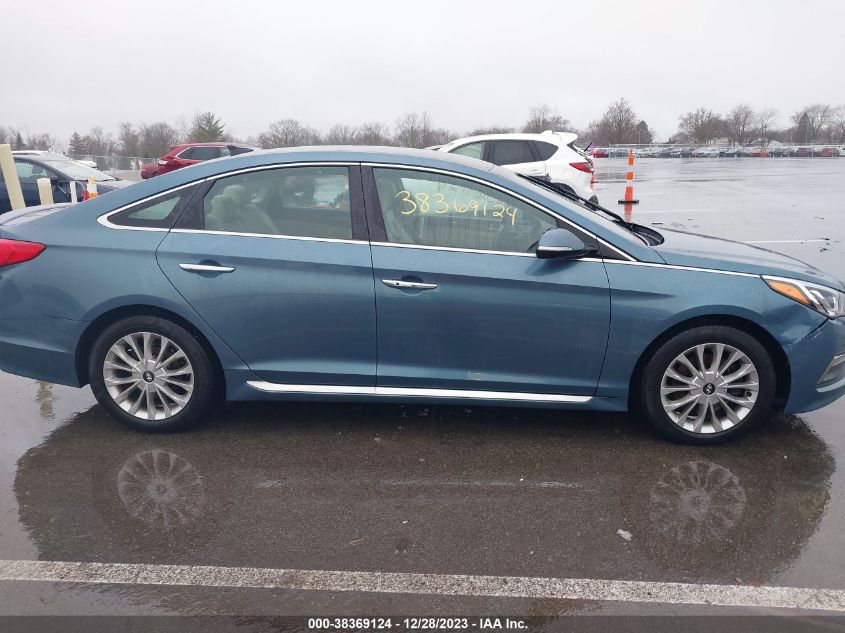 2015 HYUNDAI SONATA 2.4L LIMITED - 5NPE34AF2FH160951