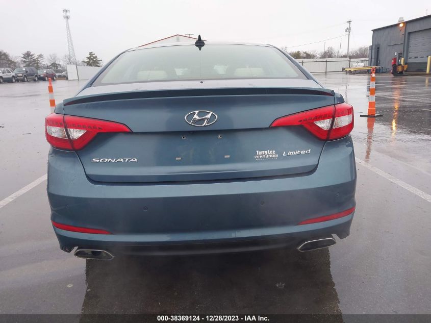 2015 HYUNDAI SONATA 2.4L LIMITED - 5NPE34AF2FH160951