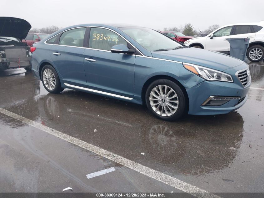 2015 HYUNDAI SONATA 2.4L LIMITED - 5NPE34AF2FH160951