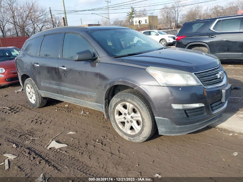 2013 CHEVROLET TRAVERSE LS - 1GNKRFED0DJ240329