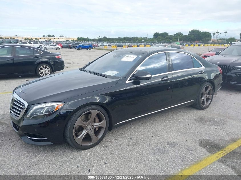 2015 MERCEDES-BENZ S 550 WDDUG8CB2FA100604