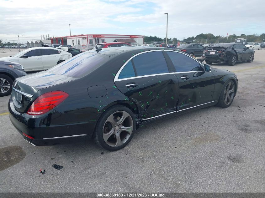 2015 MERCEDES-BENZ S 550 WDDUG8CB2FA100604