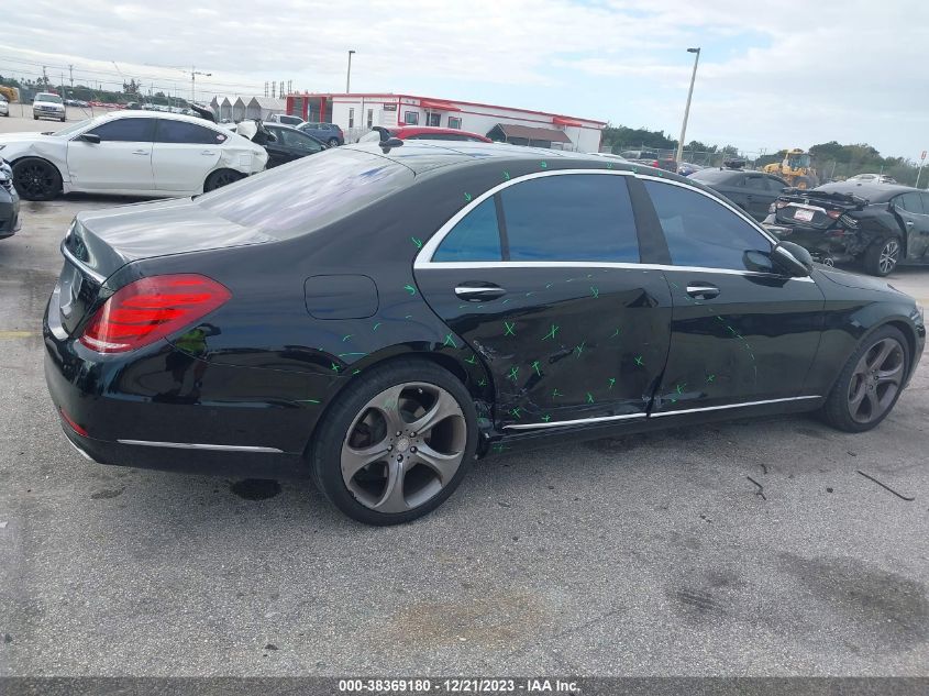 2015 MERCEDES-BENZ S 550 WDDUG8CB2FA100604