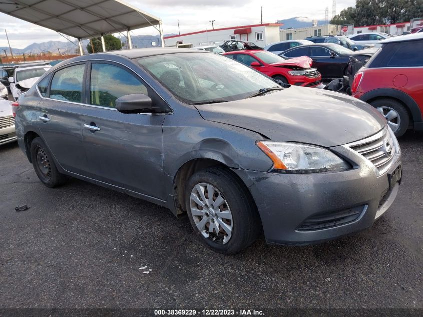 2015 NISSAN SENTRA S/SV/SR/SL - 3N1AB7AP9FL675881