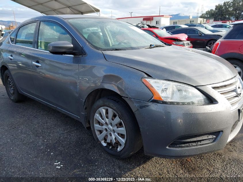 2015 NISSAN SENTRA S/SV/SR/SL - 3N1AB7AP9FL675881