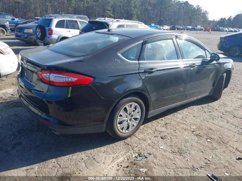 2014 FORD FUSION S - 1FA6P0G76E5351309