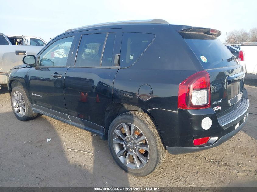 2017 JEEP COMPASS HIGH ALTITUDE 4X4 - 1C4NJDEB5HD163736