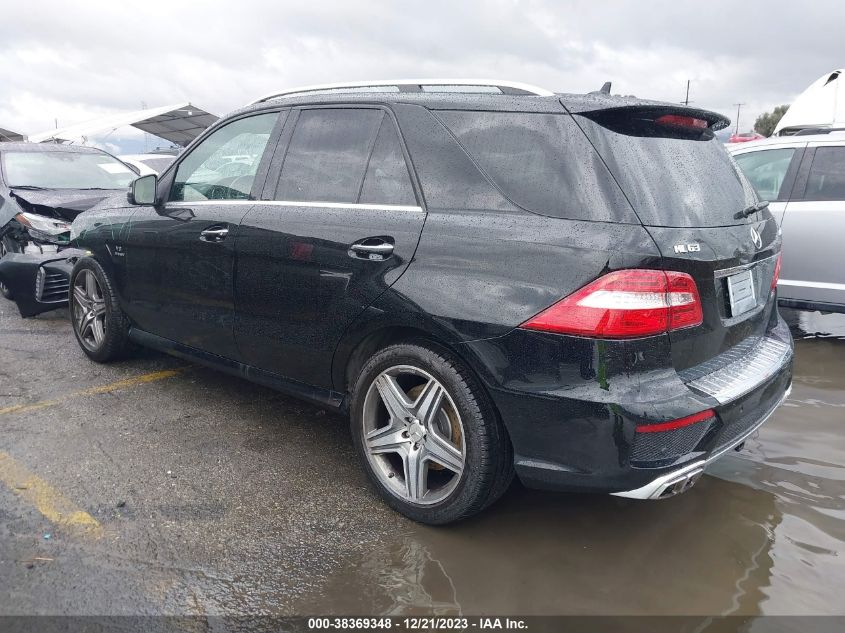 2013 MERCEDES-BENZ ML 63 AMG 4MATIC - 4JGDA7EB5DA177527