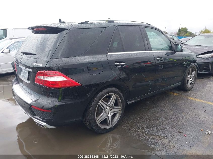 2013 MERCEDES-BENZ ML 63 AMG 4MATIC - 4JGDA7EB5DA177527