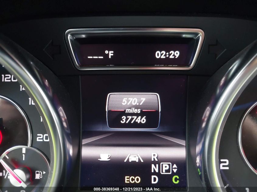 2013 MERCEDES-BENZ ML 63 AMG 4MATIC - 4JGDA7EB5DA177527