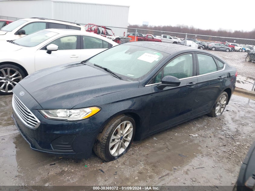 VIN 3FA6P0LUXLR266317 2020 FORD FUSION HYBRID SE