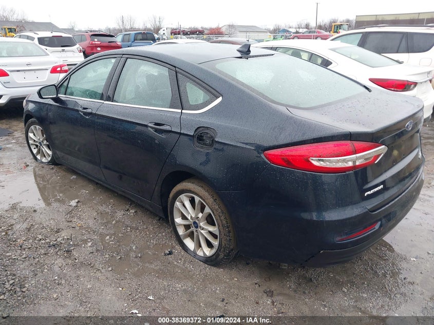 VIN 3FA6P0LUXLR266317 2020 FORD FUSION HYBRID SE