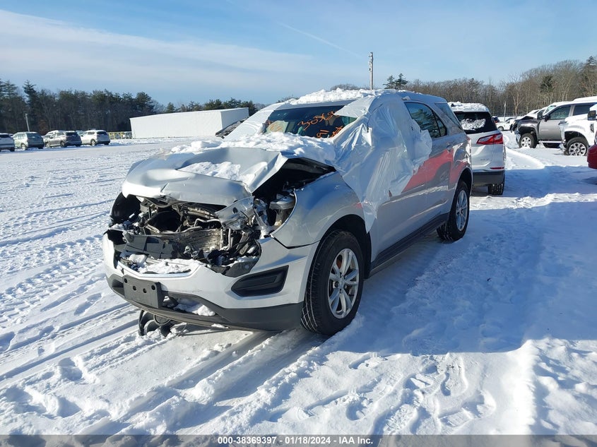 VIN 2GNFLEEK0H6324326 2017 CHEVROLET EQUINOX LS