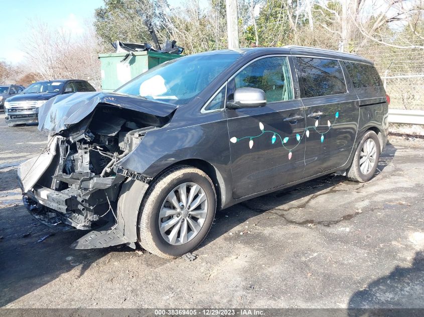 2016 KIA SEDONA EX - KNDMC5C18G6173668