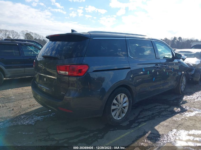 2016 KIA SEDONA EX - KNDMC5C18G6173668