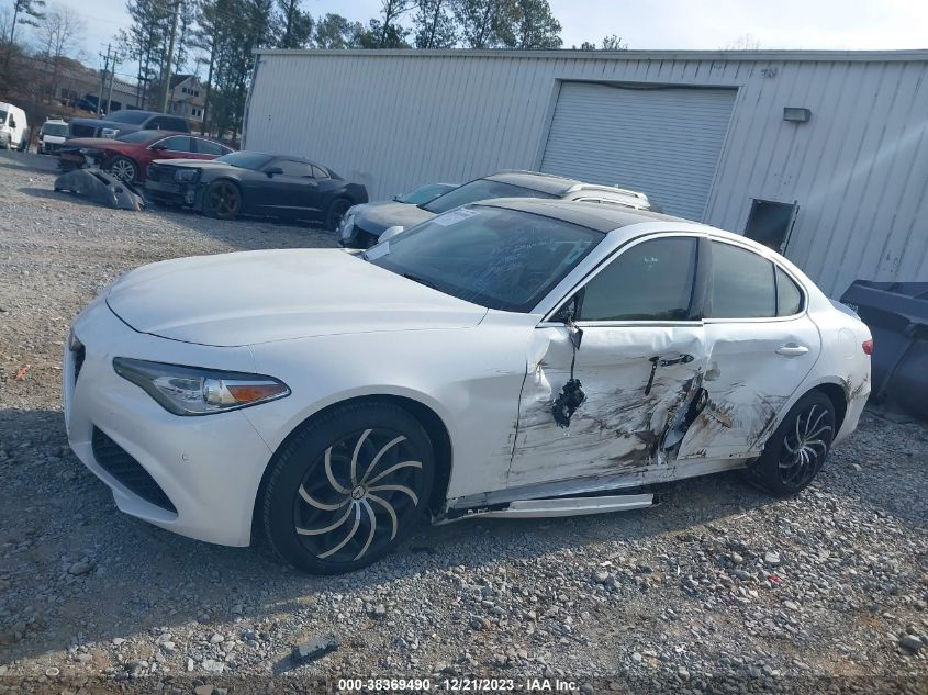 2019 ALFA ROMEO GIULIA TI LUSSO AWD - ZARFANBN2K7601780