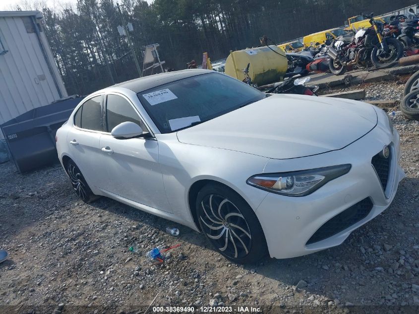 2019 ALFA ROMEO GIULIA TI LUSSO AWD - ZARFANBN2K7601780