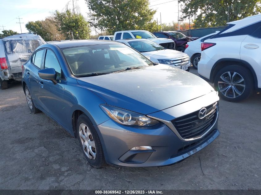 2016 MAZDA MAZDA3 I SPORT - 3MZBM1T70GM317325