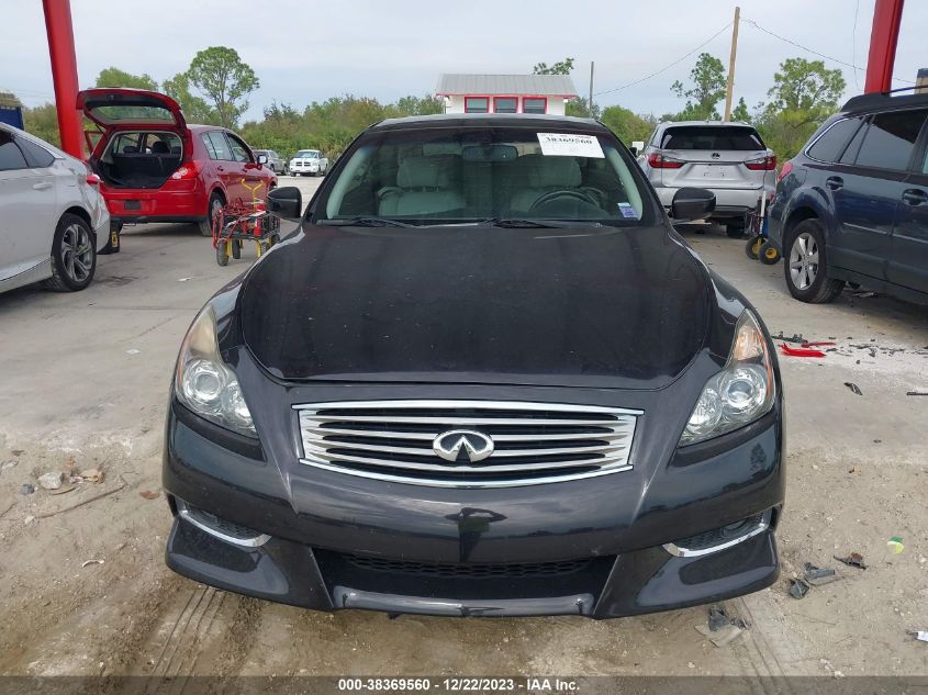 2013 INFINITI IPL G - JN1CV6FE1DM770391