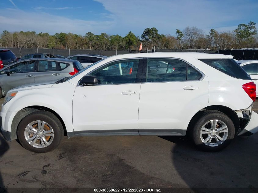2014 CHEVROLET EQUINOX LS - 1GNALAEK8EZ112616